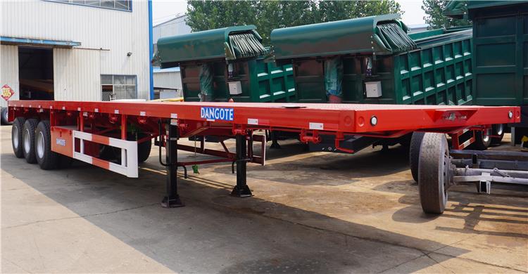 Dangote 12m Tri Axle Flatbed Trailer for Sale In Nigeria