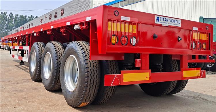 Dangote 12m Tri Axle Flatbed Trailer for Sale In Nigeria