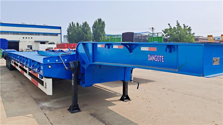 80 Ton Lowbed Semi Trailer for Sale in Nigeria