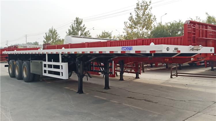 40 ft Triple Axle Flat Bed Trailer for Sale | Platform Semi Trailer