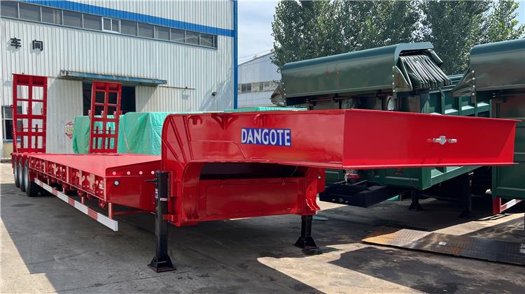 3 Line 6 Axle 150 Ton Semi Low Loader Truck Trailer for Sale In Nigeria Abuja