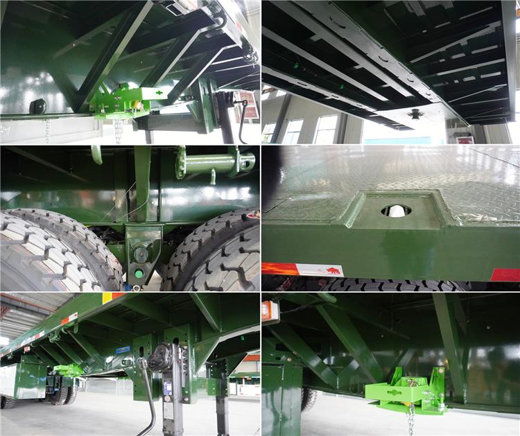 Dangote Trailer | 4 Axle 48 ft 53 ft Flatbed Trailer for Sale in Nigeria