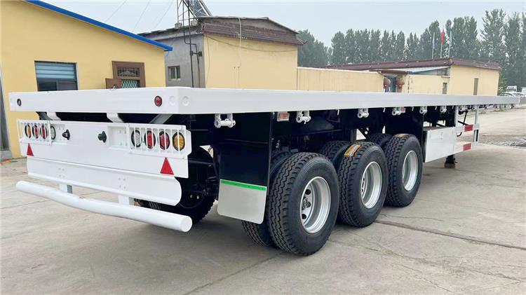 Dangote New Semi 40 ft Flatbed Tractor Trailer Price for Sale Near Me