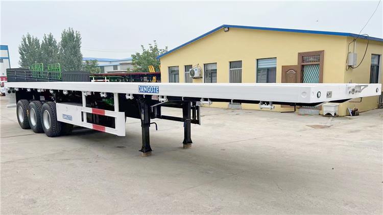 Dangote New Semi 40 ft Flatbed Tractor Trailer Price for Sale Near Me