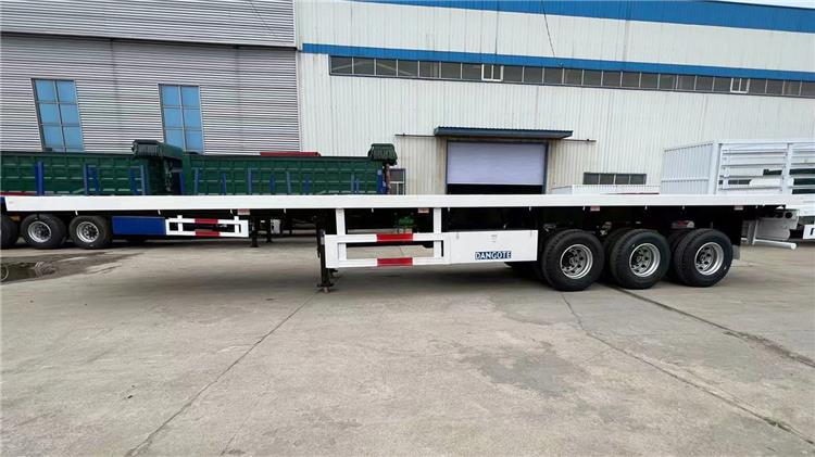 Dangote New Semi 40 ft Flatbed Tractor Trailer Price for Sale Near Me