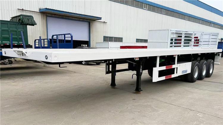 Dangote New Semi 40 ft Flatbed Tractor Trailer Price for Sale Near Me