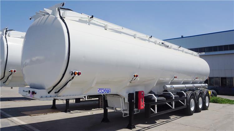 Dangote Heavy 40000 L Fuel Tank Transport Semi Trailer Price for Sale in Nigeria Lagos