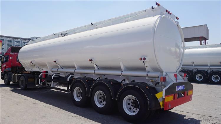 Dangote Heavy 40000 L Fuel Tank Transport Semi Trailer Price for Sale in Nigeria Lagos