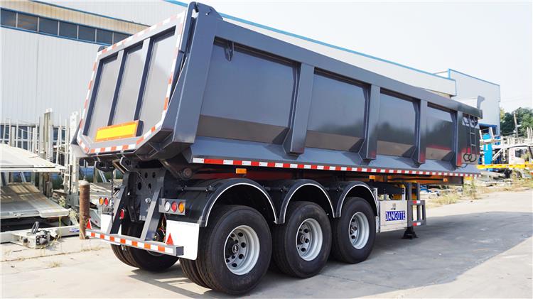 Tri Axle 60 Ton Tractor Tipper Trailer for Sale In Nigeria Lagos