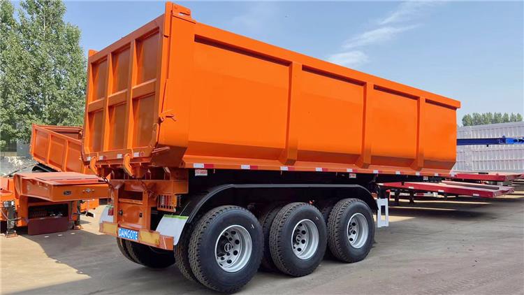 Dangote 30m3 Semi Tipper Tip Trailer for Sale In Tanzania