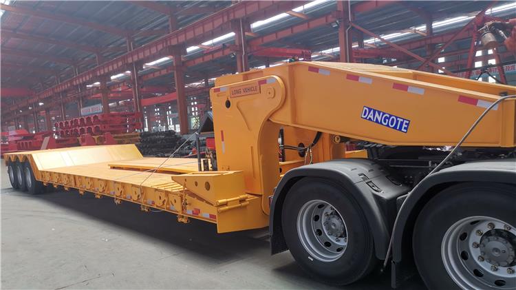 Dangote 3 Axle 80/100 Ton Detach Lowboy Trailer for Sale | What is a Lowboy Trailer