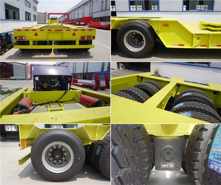 Dangote 3 Line 6 Axle 120 Ton Detachable Lowboys Neck Trailer for Sale in Lagos