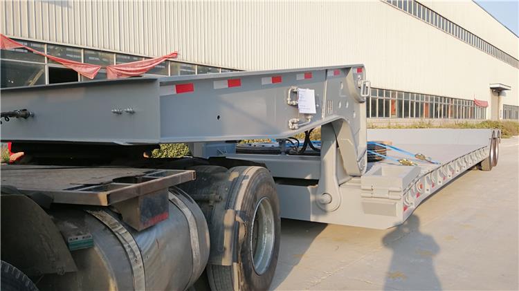 Dangote Heavy Duty Hydraulic 120 Ton Detachable Gooseneck Lowboy Trailer for Sale