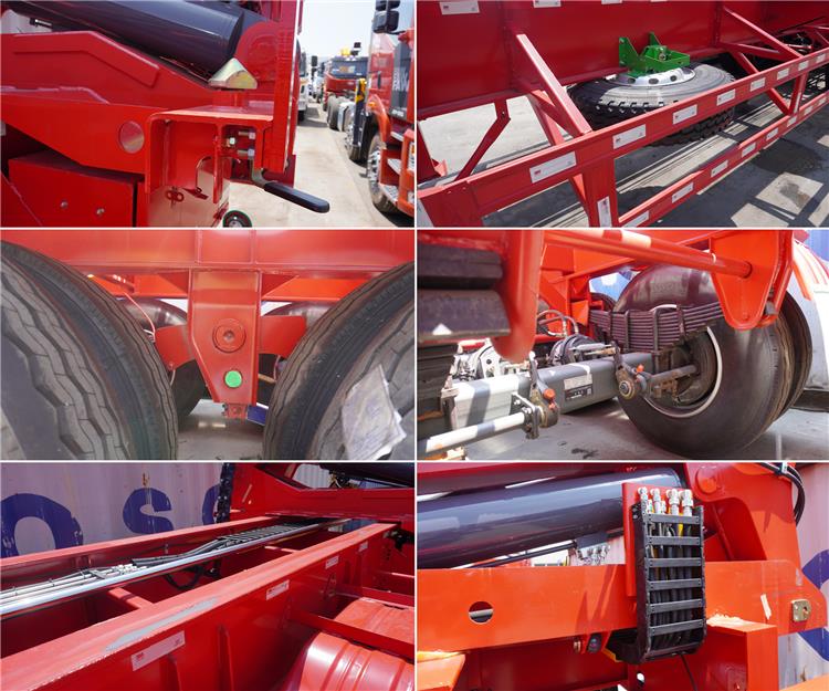 Self Load Trailer | Dangote 40 foot Self Loading Container Trailer for Sale