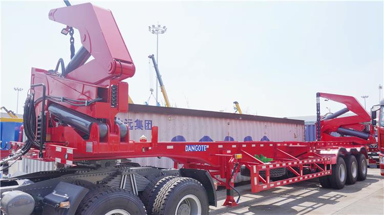 Self Load Trailer | Dangote 40 foot Self Loading Container Trailer for Sale
