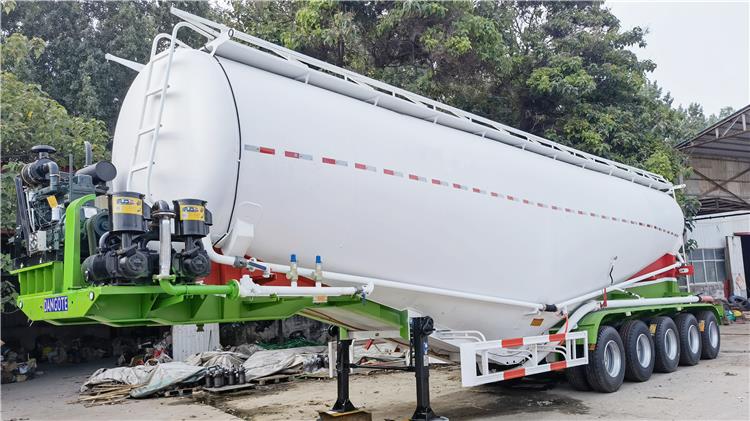 Dangote 5 Axle 60 Ton Pneumatic Tanker Trailer for Sale in Philippines