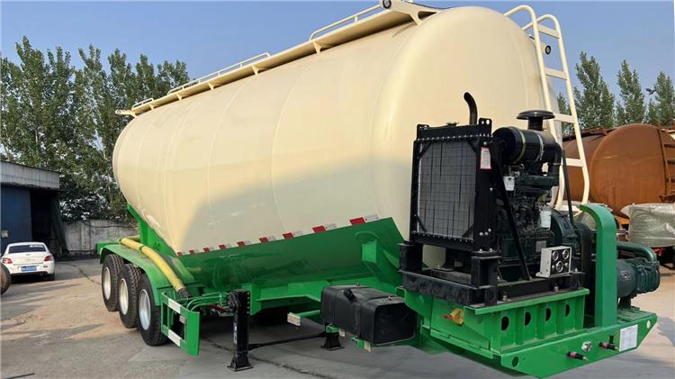 Tri Axle 40 Ton Bulk Cement Trailers for Sale - Dangeto Truck