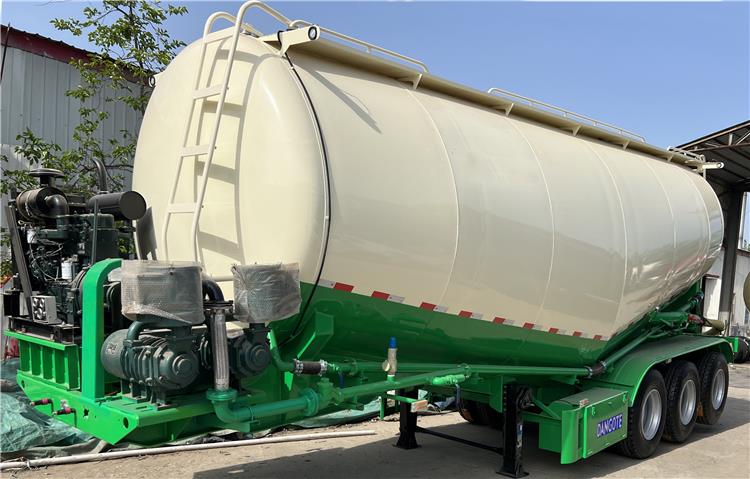 Tri Axle 40 Ton Bulk Cement Trailers for Sale - Dangeto Truck