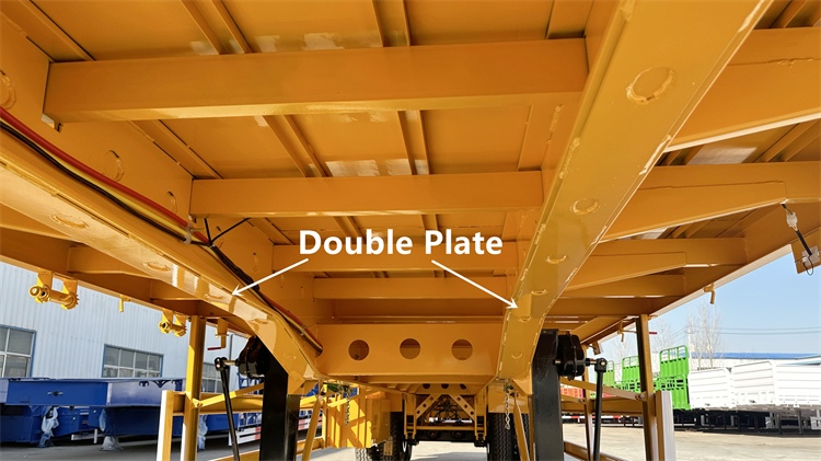 Dangote Trailer Price | 2 Axle 40 ft Flatbed Semi Trailer for Sale In Nigeria