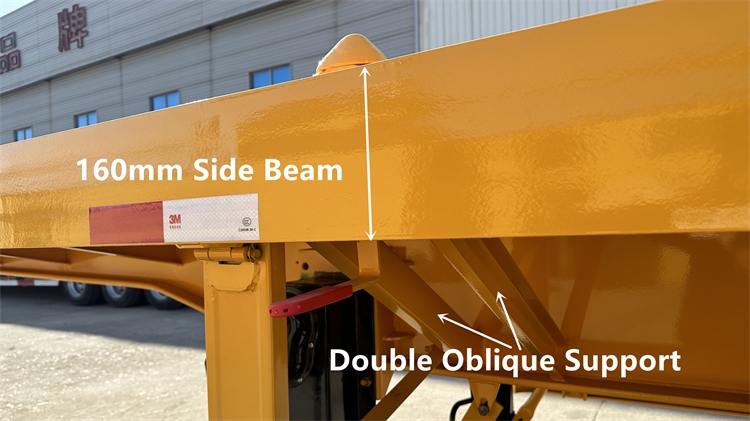 Dangote Trailer Price | 2 Axle 40 ft Flatbed Semi Trailer for Sale In Nigeria