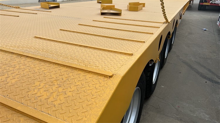 Dangote 4 Axle 100 Ton Low Bed Trailer Truck for Sale Near Me