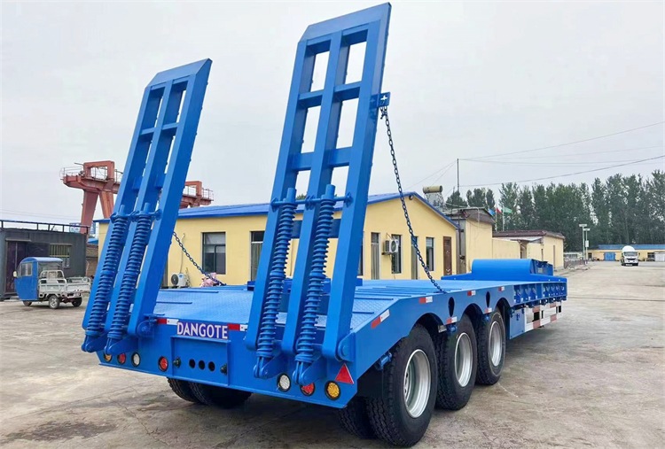 Dangote Low Bed Semi Trailer | Low Bed Trailer Price | Tri Axle Low Bed Trailer for Sale In Nigeria