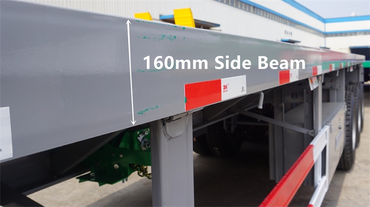 Dangote Trailer 40 ft Flatbed Semi Trailer for Sale In Lagos