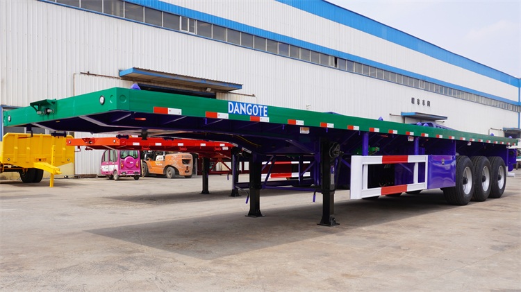 Dangote 40 ft Flat Bed Truck Trailer for Sale In Nigeria Lagos