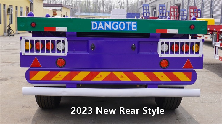 Dangote 40 ft Flat Bed Truck Trailer for Sale In Nigeria Lagos