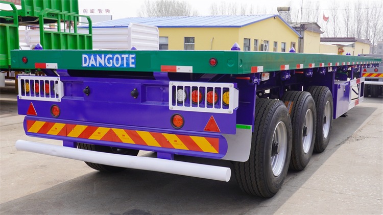 Dangote 40 ft Flat Bed Truck Trailer for Sale In Nigeria Lagos
