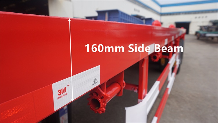 Dangote Truck Trailer | 40 ft Flatbed Container Trailer for Sale In Nigeria