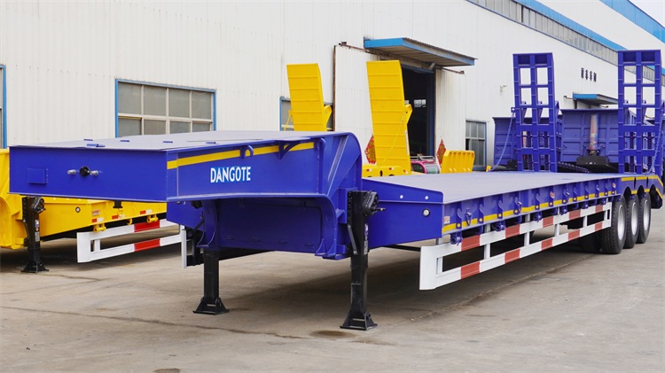 Dangote 80 T Low Bed Truck Trailer for Sale In Abuja