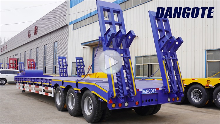 Dangote 80 T Low Bed Truck Trailer for Sale In Abuja