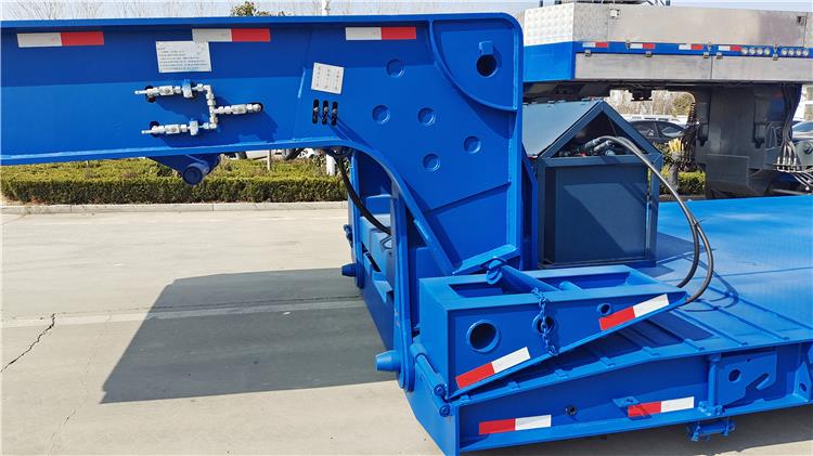 Dangote 120 Ton Detachable Gooseneck Trailer for Sale In Nigeria