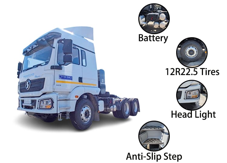 Dangote Truck Price Shacman H3000 Tractor Head for Sale in Nigeria