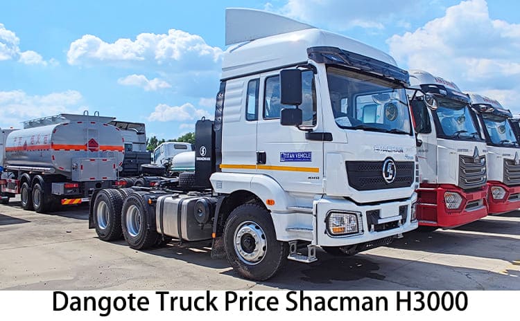 Dangote Truck Price Shacman H3000 Tractor Head for Sale in Nigeria