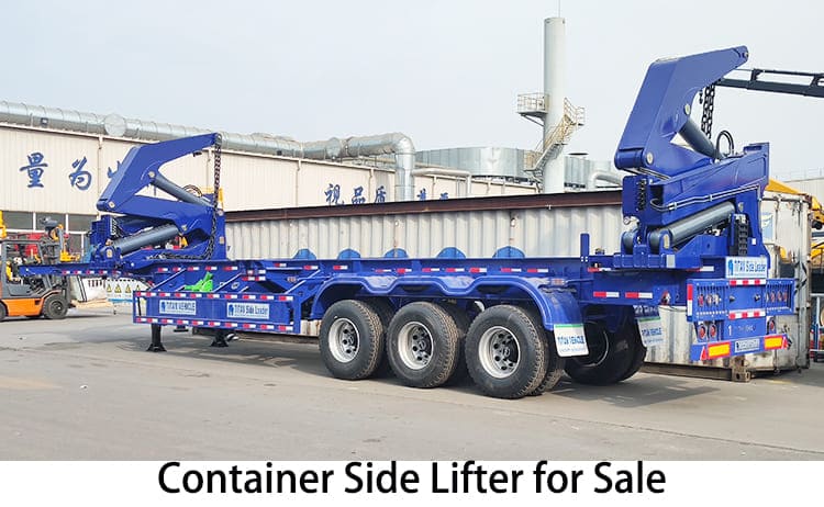 Dangote Trailer 40 Feet Container Side Lifter for Sale  