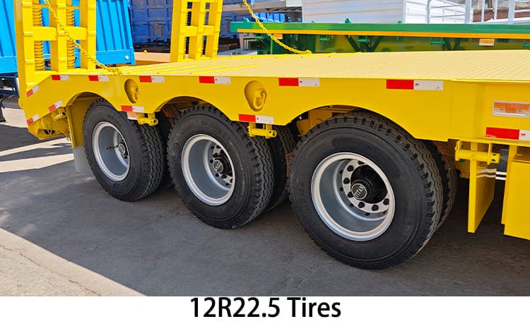 Dangote Trailer Price 40 Feet Low Bed Semi Trailer for Sale