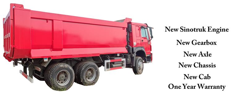 Dangote Used Howo 371 Dump Truck for Sale In Nigeria Abuja