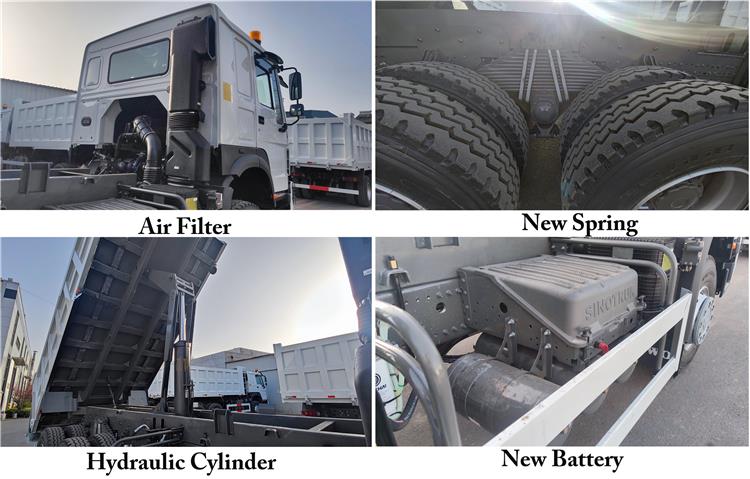 Second Hand Howo 10 Wheeler Dump Truck 380HP 6x4 Price In Abuja, Nigeria