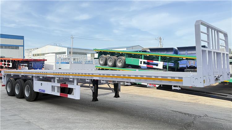 Dangote Tirple Axle Flatbed Trailer for Sale In Nigeria Lagos