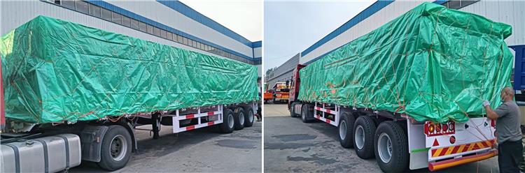 Dangote Tirple Axle Flatbed Trailer for Sale In Nigeria Lagos