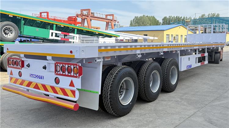 Dangote Tirple Axle Flatbed Trailer for Sale In Nigeria Lagos