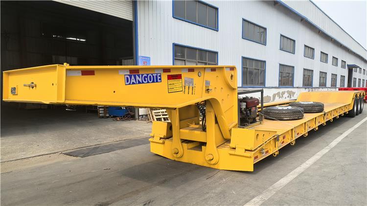 80 Ton Removable Gooseneck Trailer for Sale In Nigeria Lagos