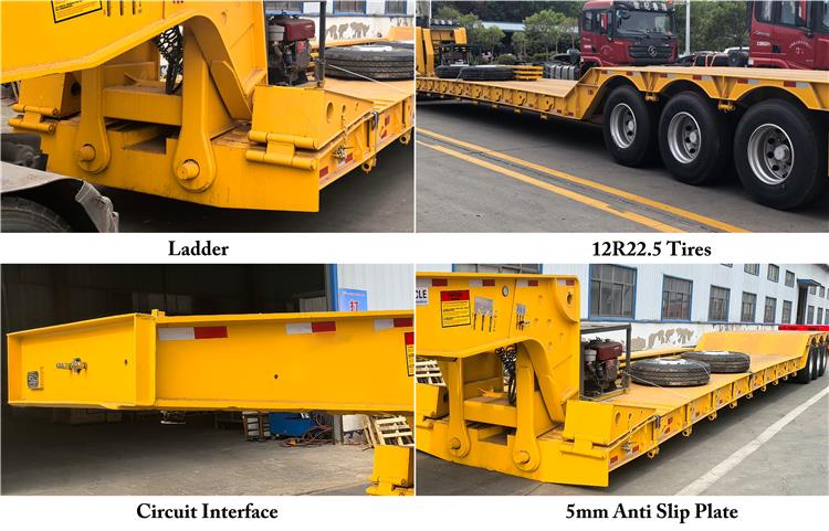 80 Ton Removable Gooseneck Trailer for Sale In Nigeria Lagos