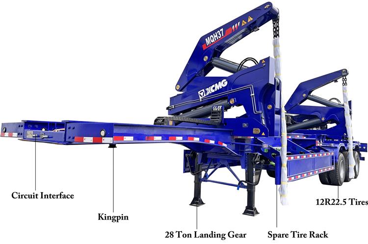 40 foot Container Side Loader Trailer for Sale In Nigeria