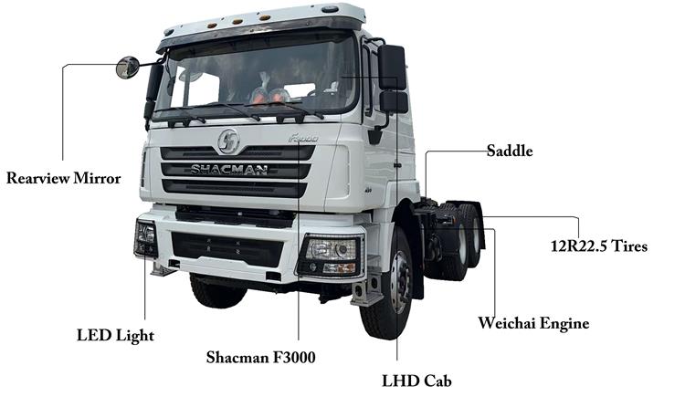 Used Shacman F3000 Truck Head for Sale In Lagos, Nigeria