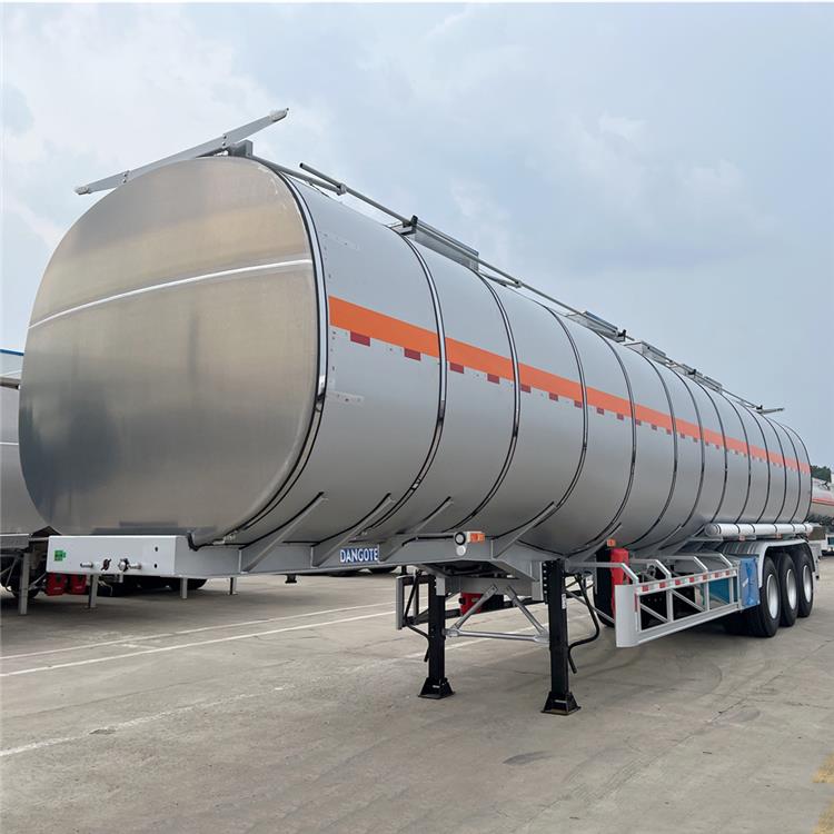 55000 Liters Stainless Steel Tanker Trailer