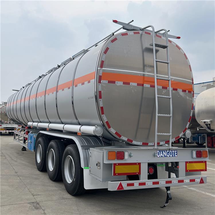 55000 Liters Stainless Steel Tanker Trailer