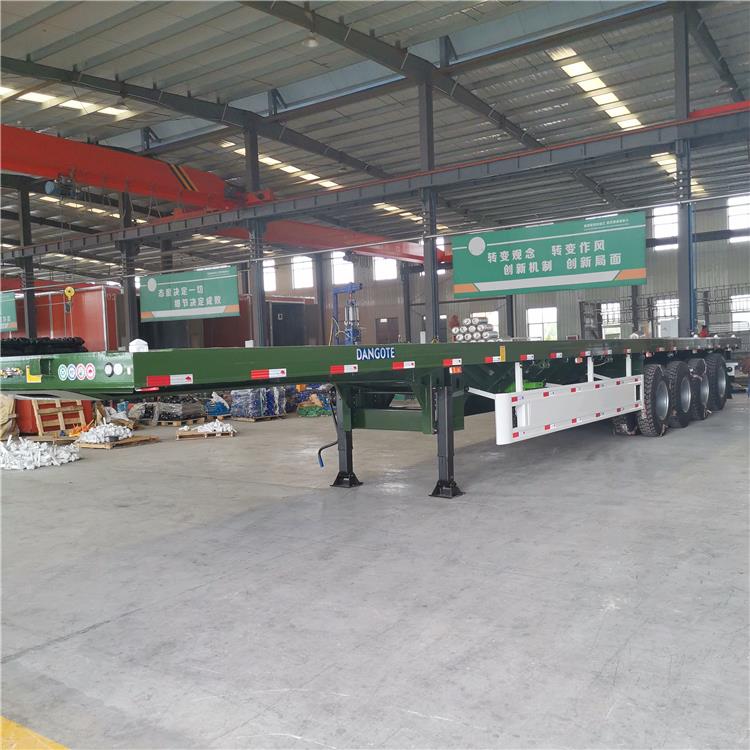 4 Axle 48 ft 53 ft Flatbed Trailer